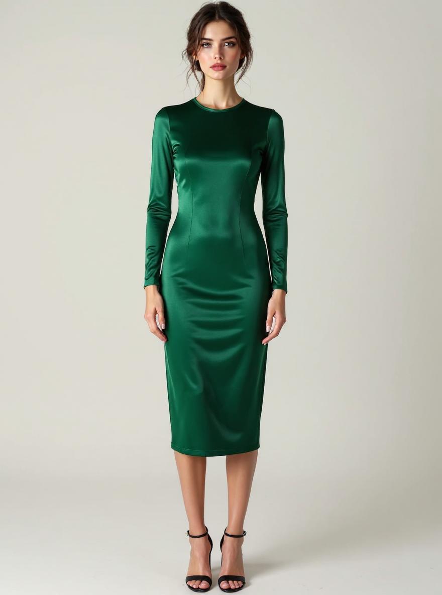 Emerald Cocktail Dress