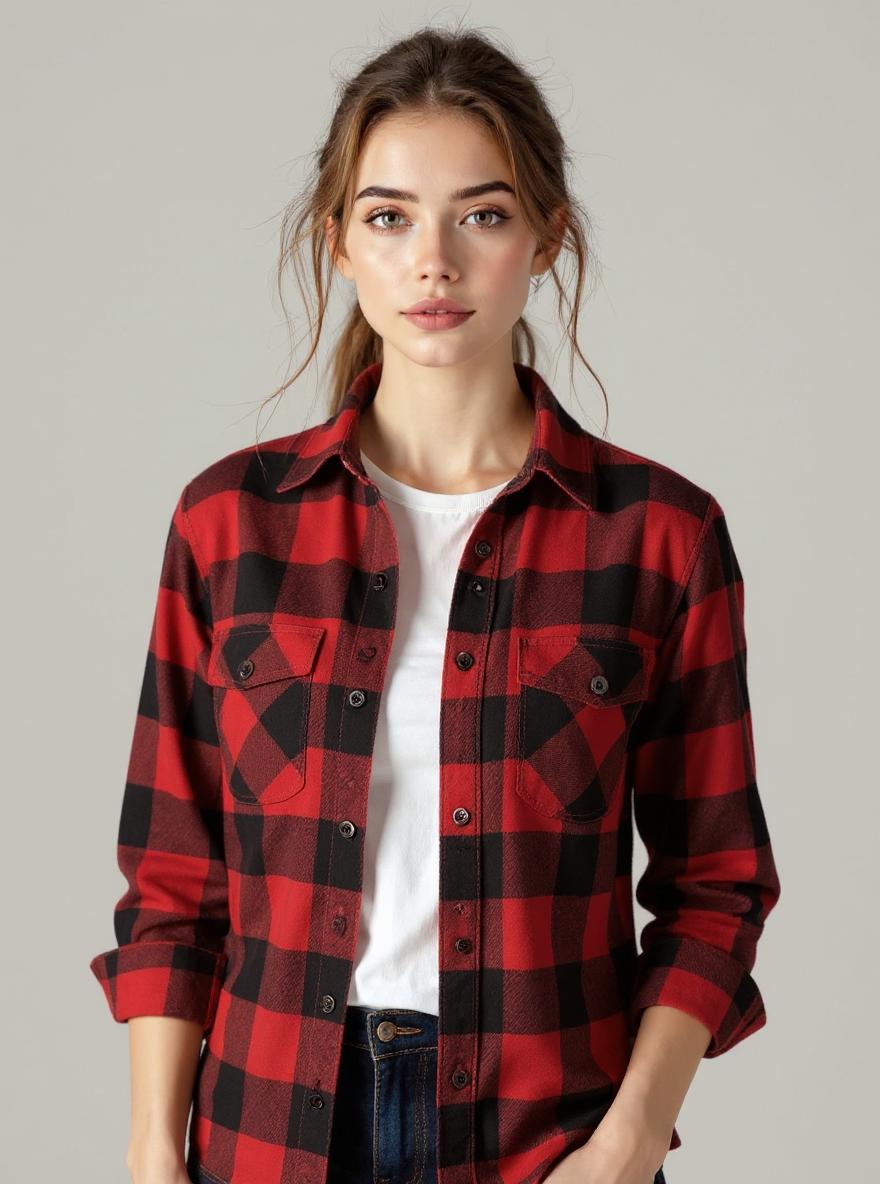 Plaid Flannel Shirt